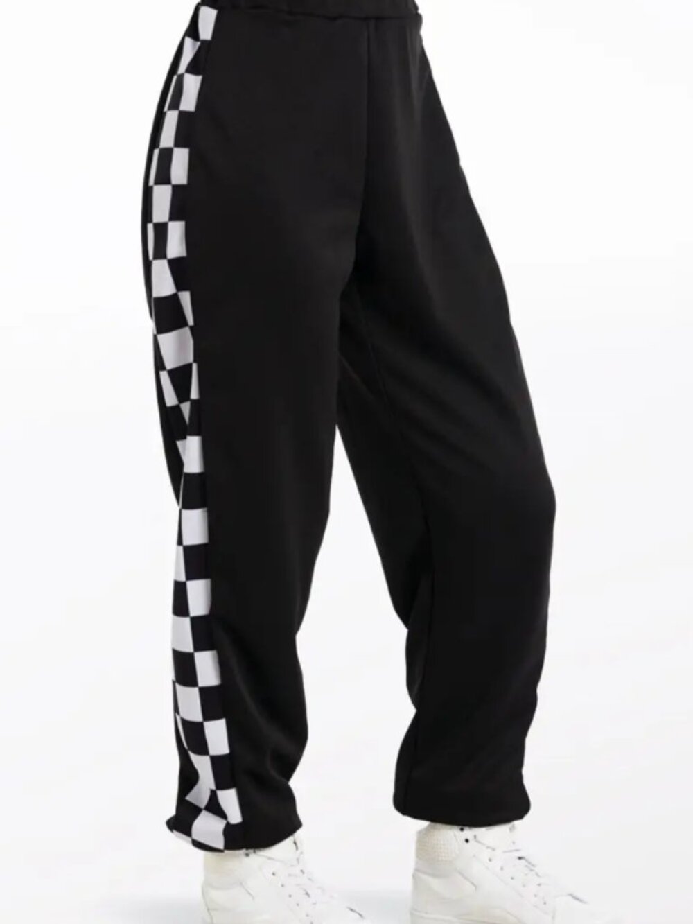 Balera Performance Checkered Stripe Joggers #15734